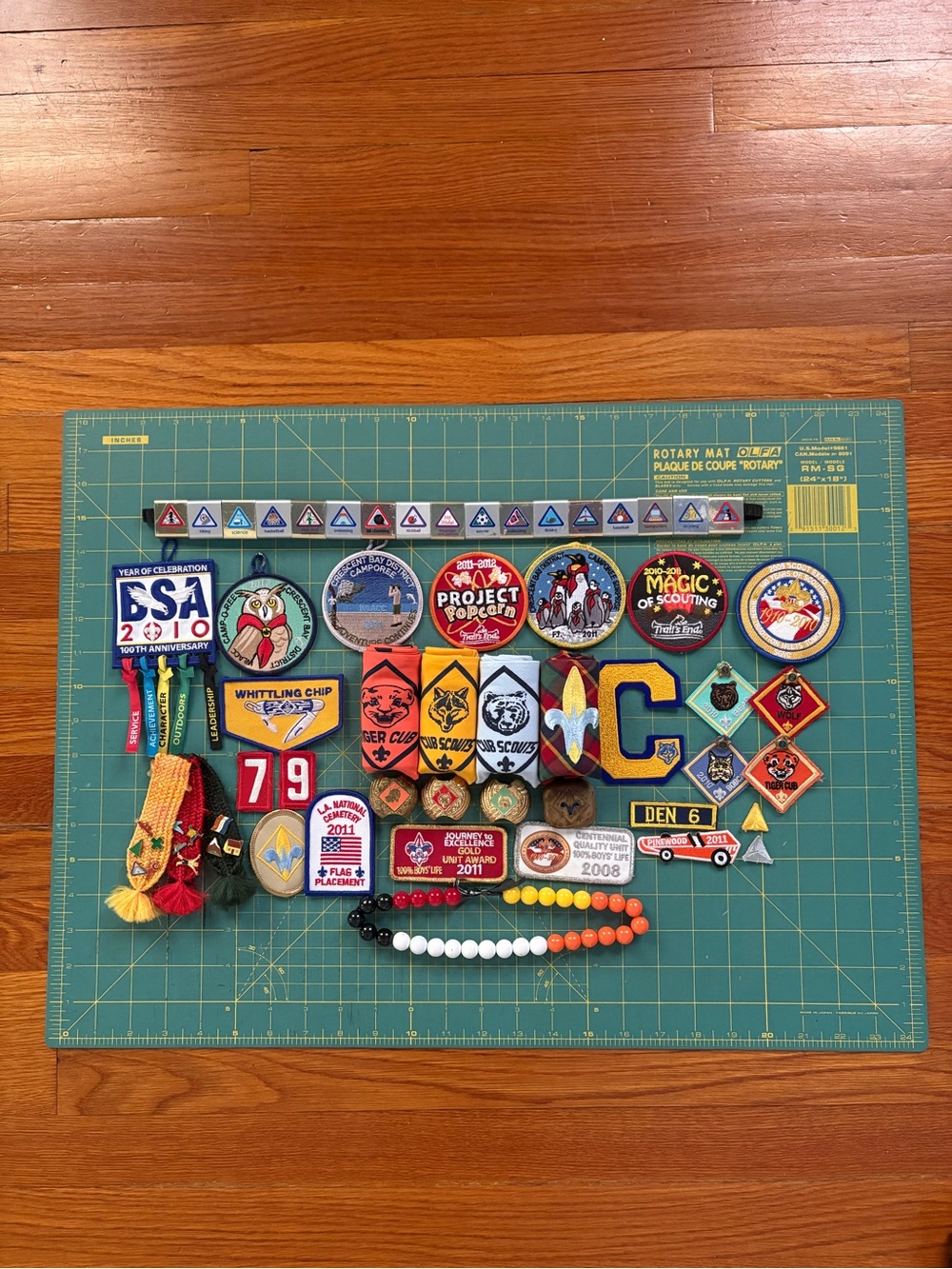 Scout Patch and Badge Collection